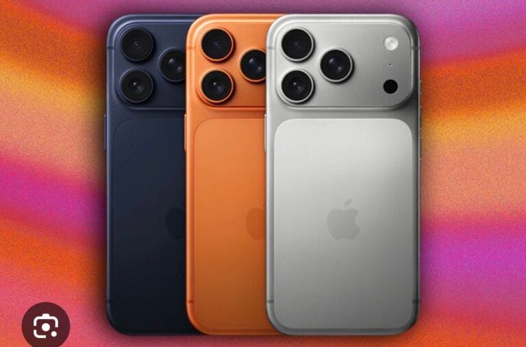 iPhone 17 Pro front and back view