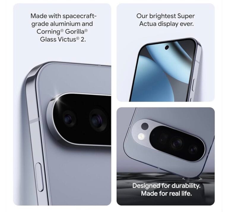 google pixel 9 pro xl design