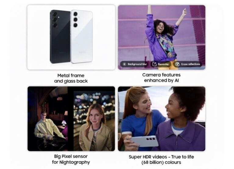 samsung galaxy a55 5g design