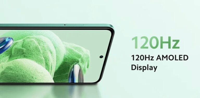 Redmi Note 12 5G display