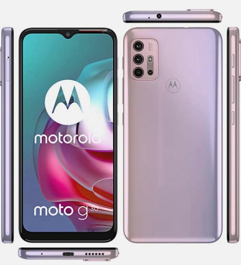 Motorola G30 design