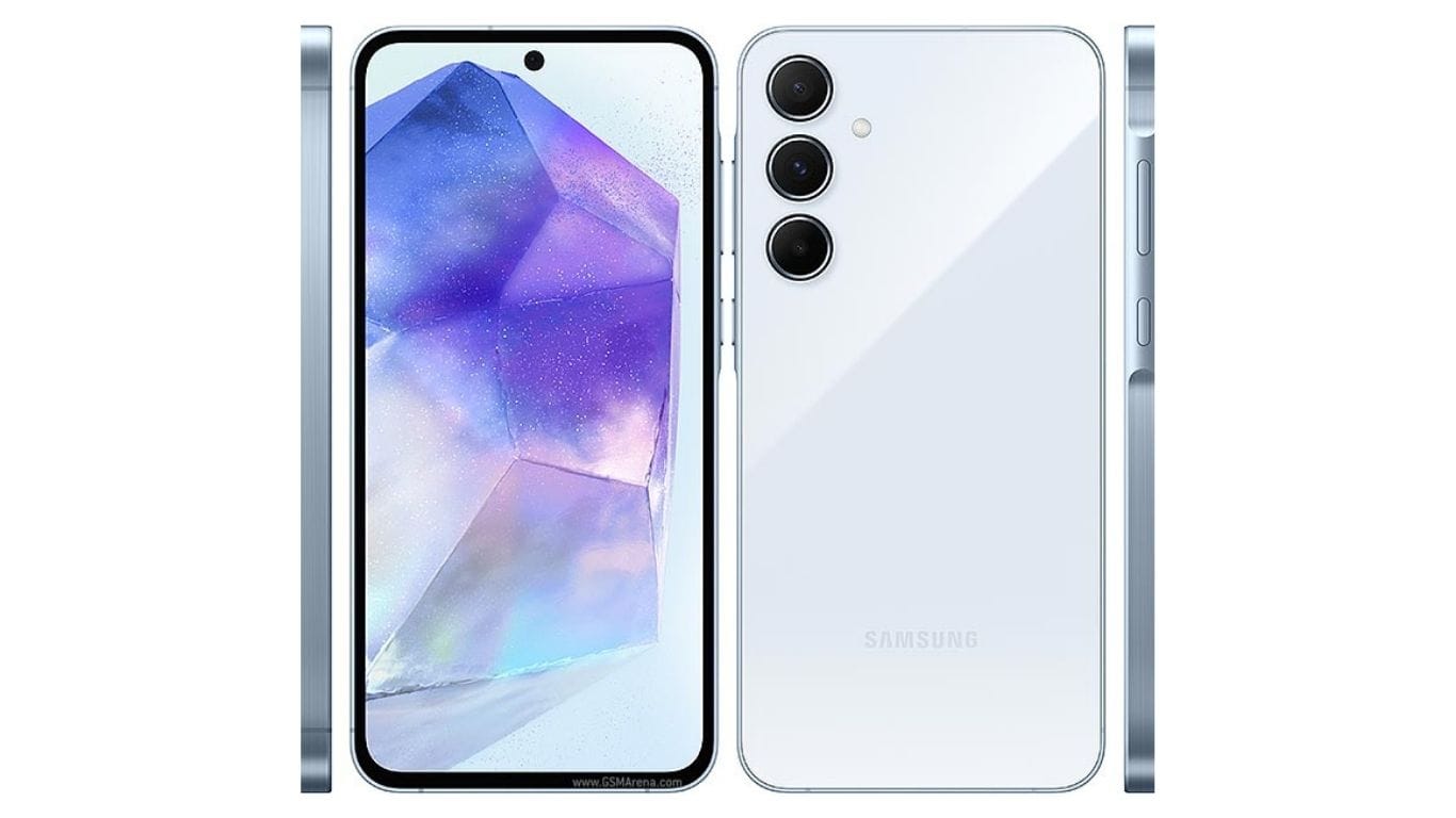 Samsung galaxy A55 design