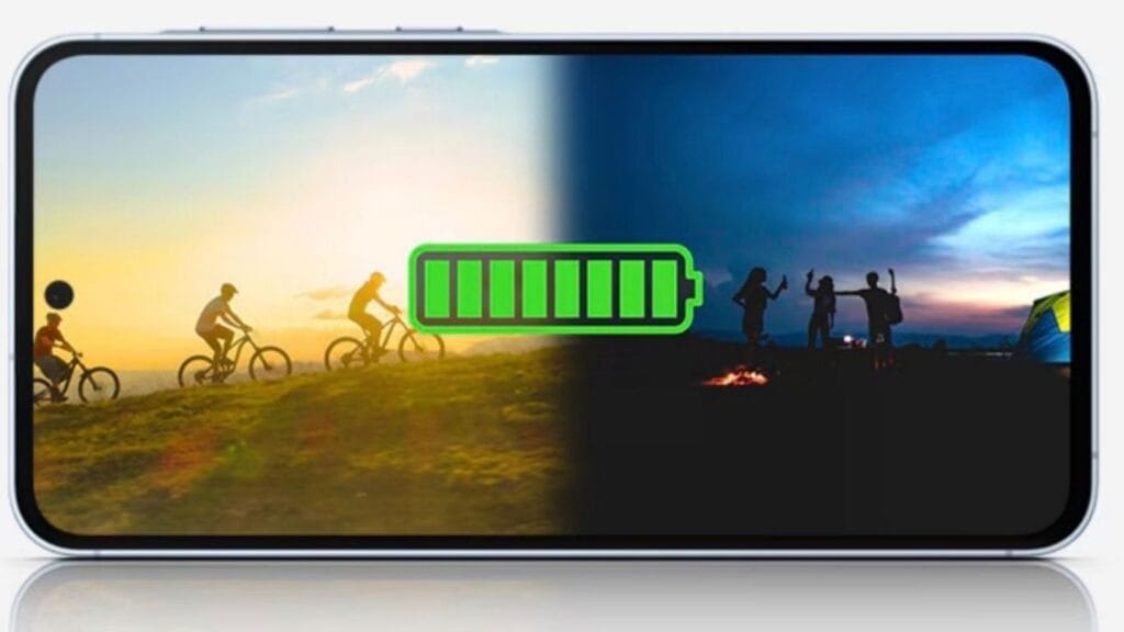 Samsung galaxy A55 battery