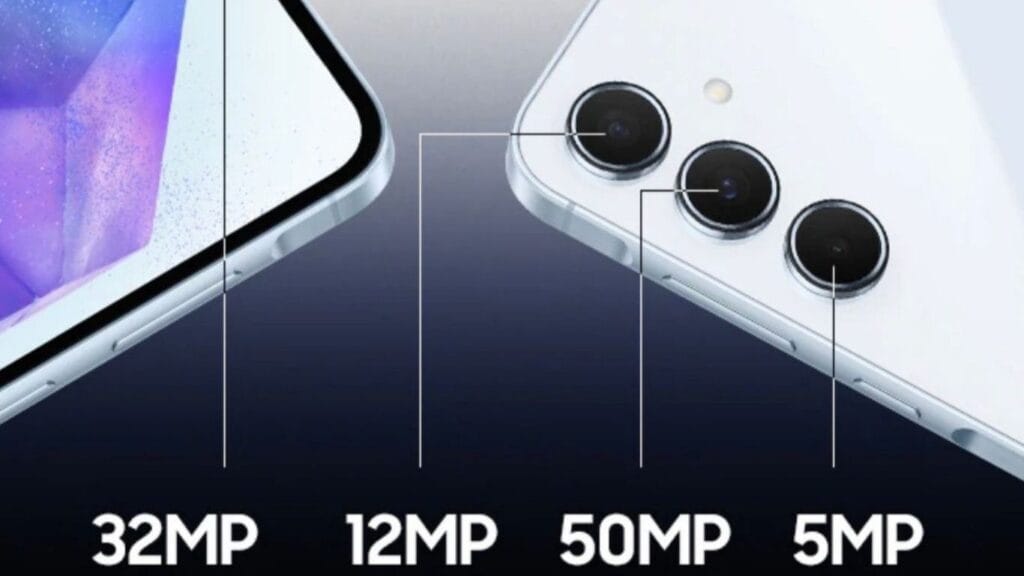 Samsung galaxy A55 camera