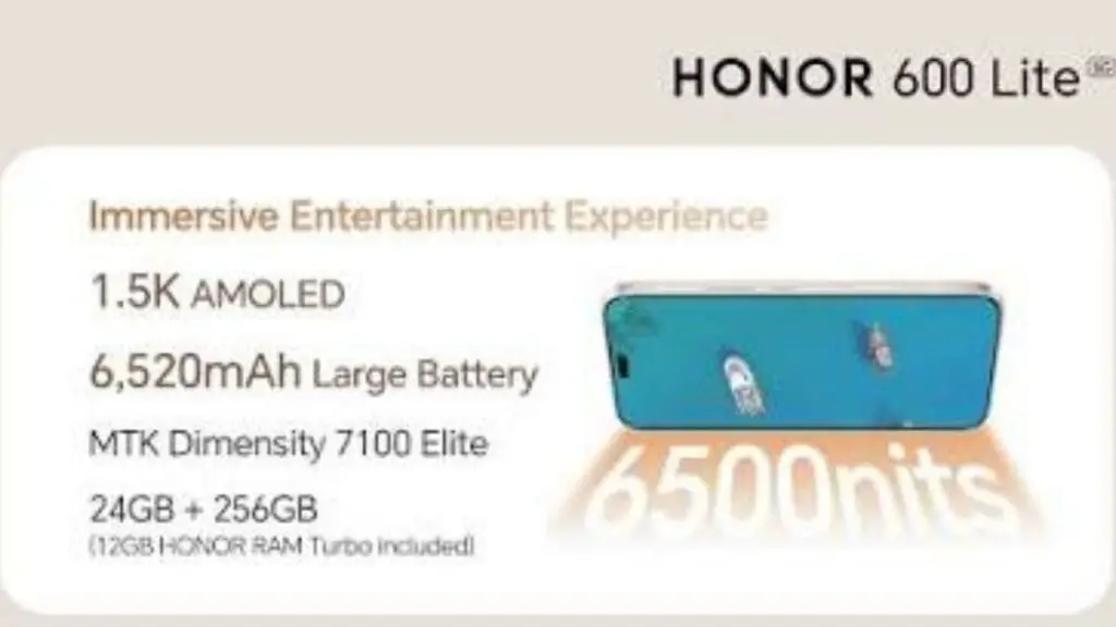 Honor 600 Lite