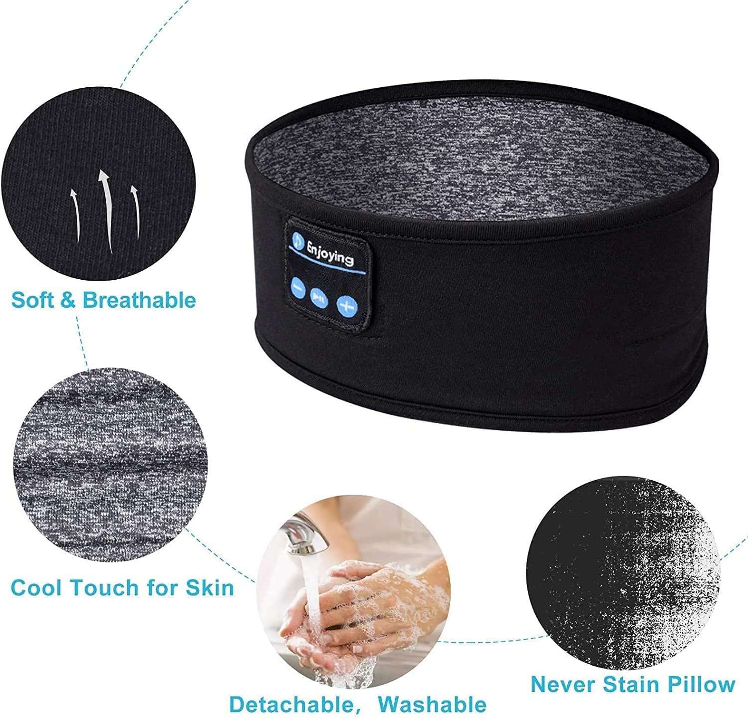 Sleep Headphones Bluetooth - Image 3