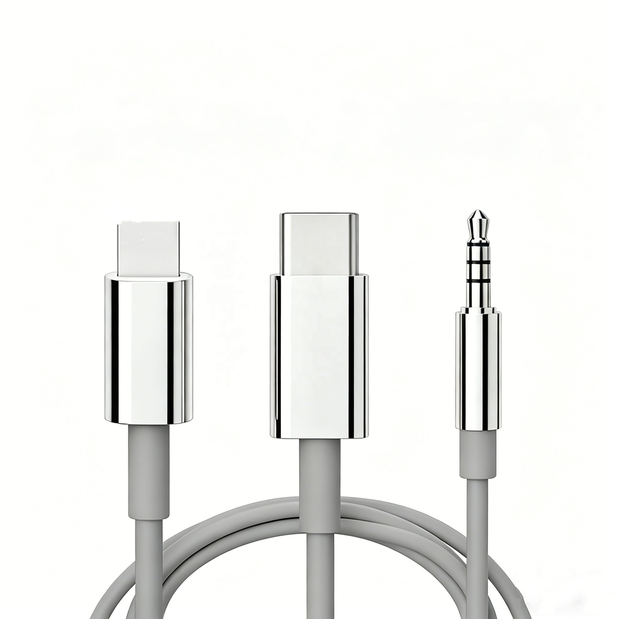 Universal Type-C In-ear Wired Headphones 120cm Cord TPE Material Heavy Bass Earphone - Image 2