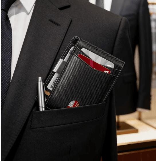 Card Holder Wallet for Men, - Image 4