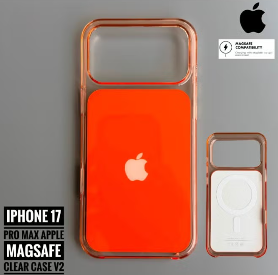 MagSafe iPhone 17 Pro Max Case Cover Red