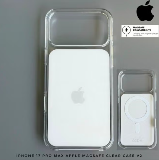 iPhone 17 Pro Max Clear Case with MagSafe Clear